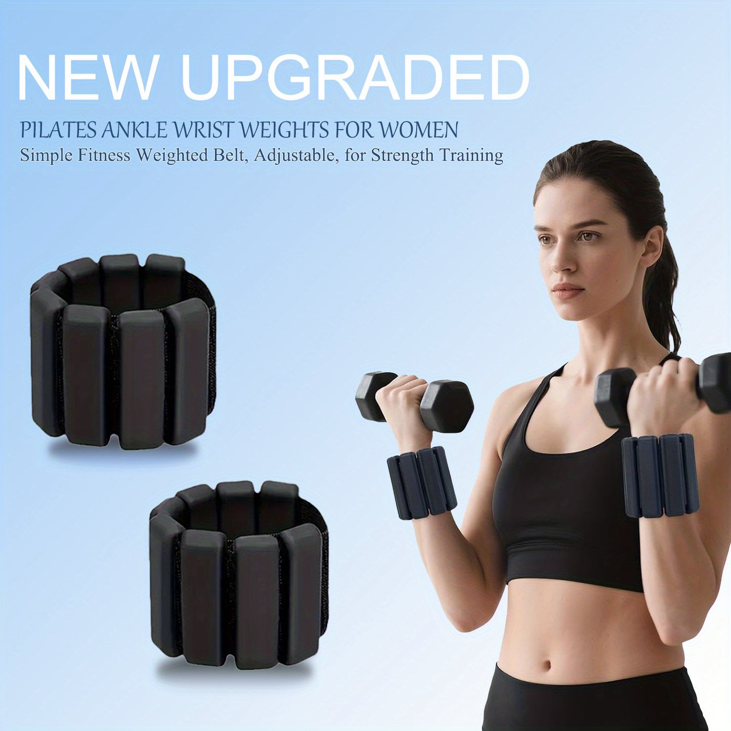 Sculpt Spell™ Adjustable Wrist Weights Ankle Weights