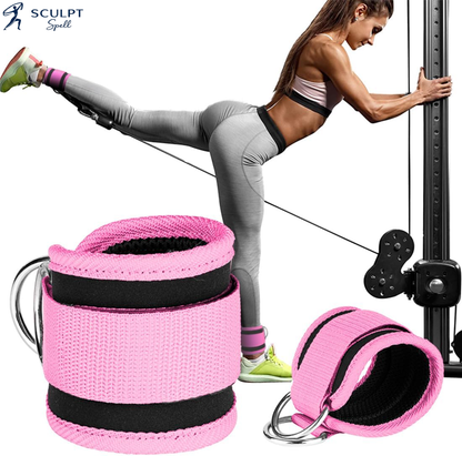 Sculpt Spell™ Ankle Resistance Bands with Cuffs