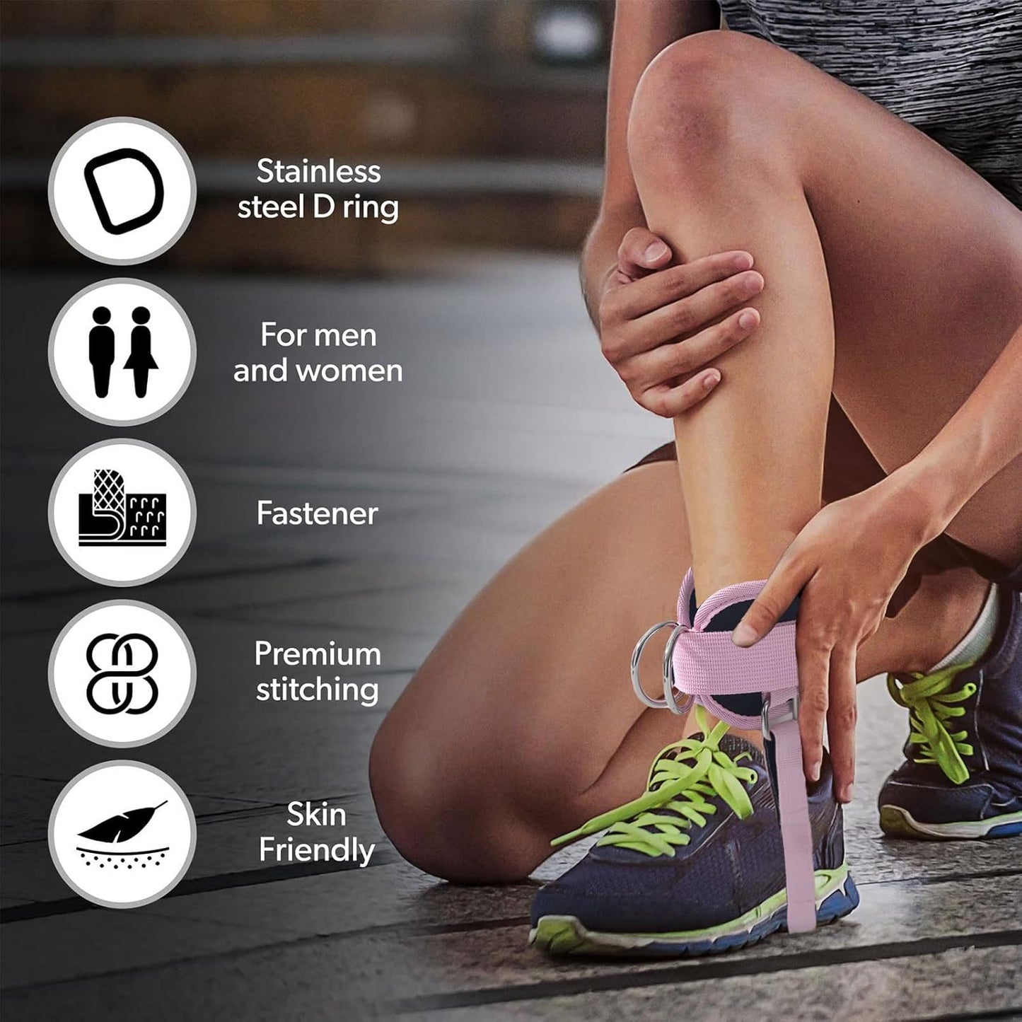 Sculpt Spell™ Ankle Resistance Bands with Cuffs
