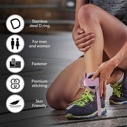 Sculpt Spell™ Ankle Resistance Bands with Cuffs