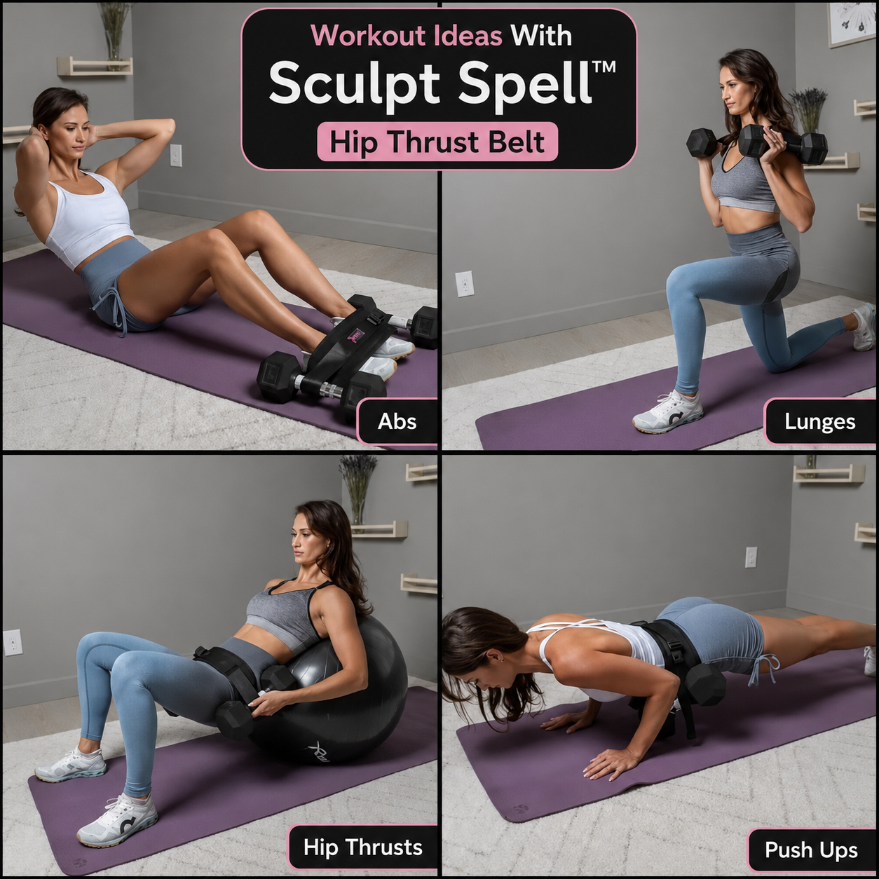 Sculpt Spell™ Hip Thrust Belt