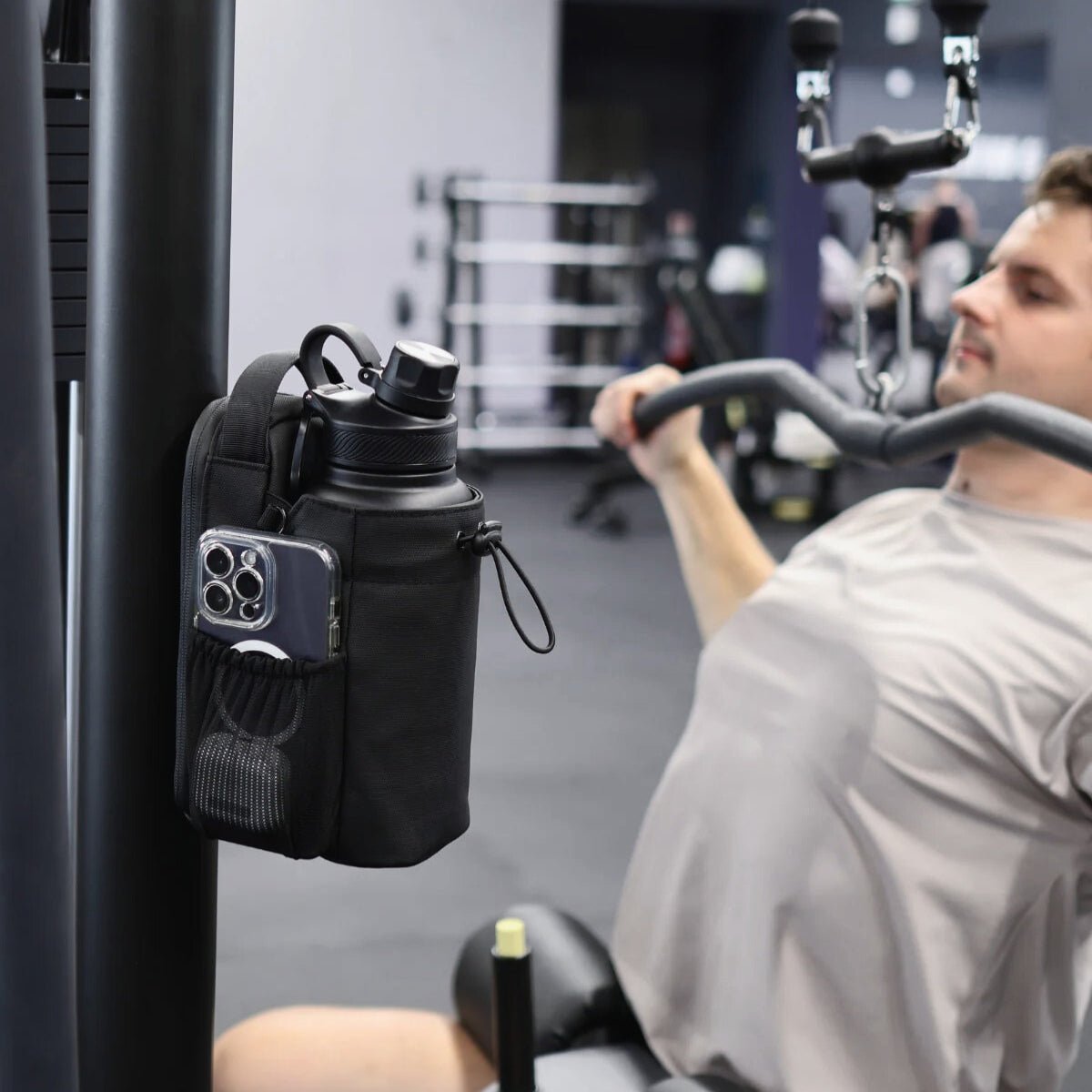 Sculpt Spell™ Magnetic Gym Bag With Bottle Holder