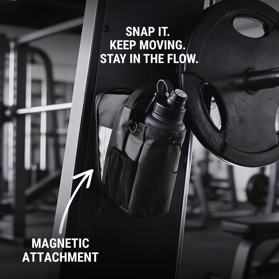 Sculpt Spell™ Magnetic Gym Bag With Bottle Holder
