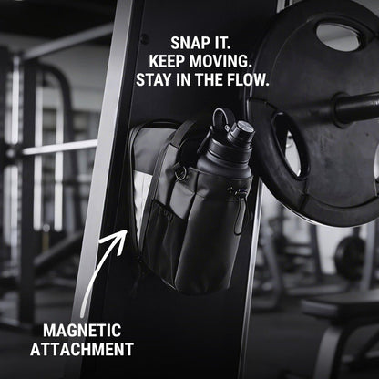 Sculpt Spell™ Magnetic Gym Bag With Bottle Holder